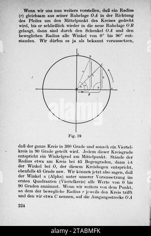 Vom Einmaleins zum Integral - Seite 224. Stockfoto