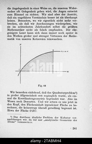 Vom Einmaleins zum Integral - Seite 281. Stockfoto