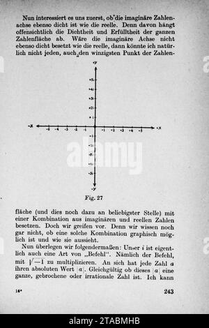 Vom Einmaleins zum Integral - Seite 243. Stockfoto