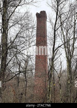 Die Millfield-Minenkatastrophe, Dover Township, Athens County, Ohio Stockfoto