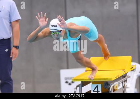 Tokyo Aquatics Centre, Tokio, Japan. November 2023 30. Natsuki Hiroshita, 30. NOVEMBER 2023 - Schwimmen : Japan Open 2023 50 m Schmetterlingsfinale der Frauen im Tokyo Aquatics Centre, Tokio, Japan. Quelle: YUTAKA/AFLO SPORT/Alamy Live News Stockfoto