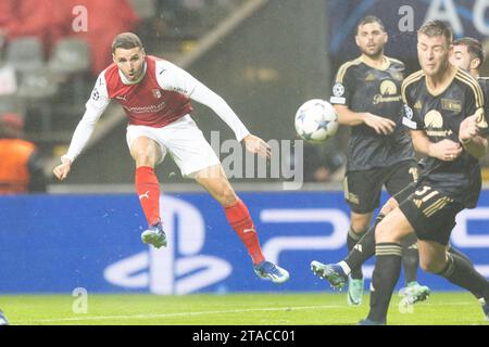 Braga, 11/29/2023 - Braga moderierte heute Abend Union Berlin Abel Ruiz Credit: Atlantico Press/Alamy Live News Stockfoto