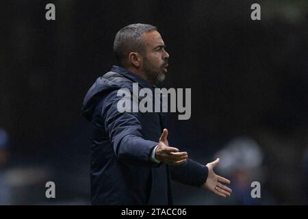 Braga, 11/29/2023 - Braga moderierte heute Abend Union Berlin Artur Jorge Credit: Atlantico Press/Alamy Live News Stockfoto