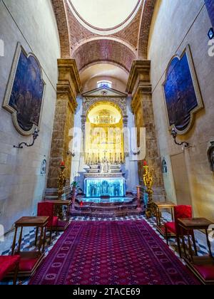 Cappella del Santissimo Sacramento (Kapelle des Allerheiligsten Sakraments) - Duomo di San Tommaso di Canterbury (Pfarrei St. Thomas von Canterbury Mutterkirche) in Marsala - Sizilien, Italien Stockfoto