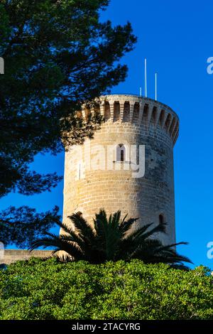 Castell de Bellver in Palma, Mallorca, Spanien Stockfoto