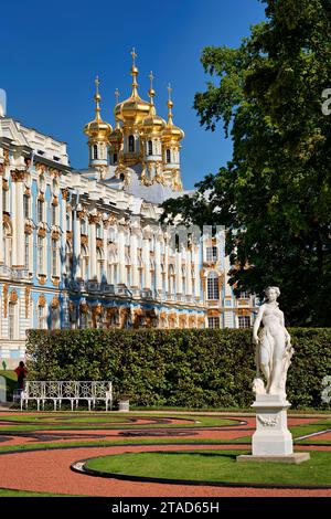 St. Petersburg, Russland. Catherine Palace Tsarkoe Selo in Puschkin Stockfoto