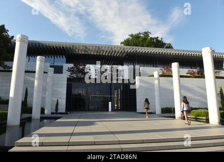 Lausanne, Schweiz - 05. Juni 2017: Das Olympische Museumsgebäude in Lausanne, Schweiz Stockfoto