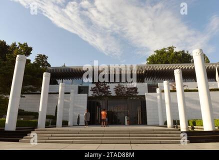 Lausanne, Schweiz - 05. Juni 2017: Olympisches Museum in Lausanne, Schweiz Stockfoto