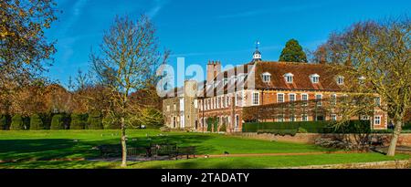 Hall Place im Herbst, Bexley, Kent, England Stockfoto