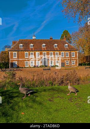 Hall Place im Herbst, Bexley, Kent, England Stockfoto