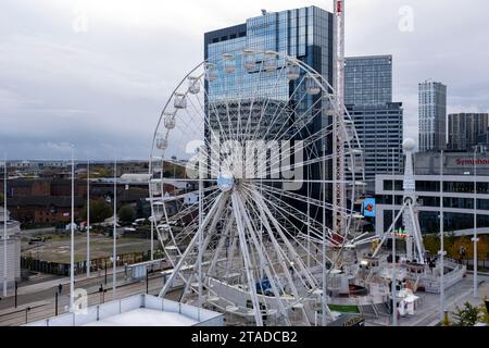 Die Festspiele wurden am 9. November 2023 auf dem Centenary Square in Birmingham, Großbritannien, veranstaltet. Stockfoto