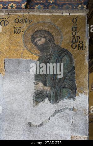 Hagia Sophia geschmückt mit Mosaiken während byzantinischer Zeit Stockfoto