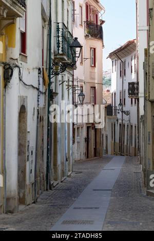 Rua Joaquim Antonio de Aguiar, Coimbra, Portugal Stockfoto