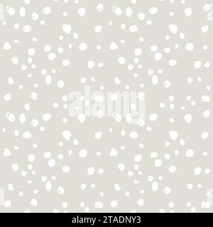 Abstraktes nahtloses Muster für Textil-, Scrapbook- und Oberflächendesign. Vektorhintergrund Stock Vektor