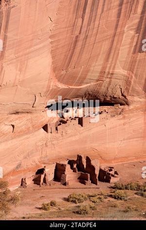 White House Ruin, Canyon de Chelly National Monument, Arizona Stockfoto