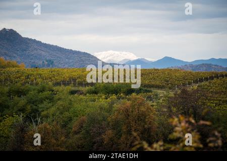 Rive Rosse, Landschaft, Roasio, Biella, Piemont, Italien Stockfoto