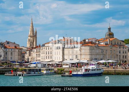 Frankreich, Charente-Maritime (17), La Rochelle, der alte Hafen Stockfoto