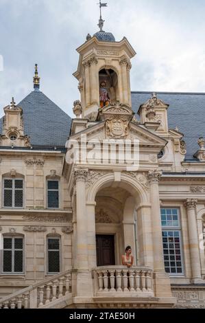 Frankreich, Charente-Maritime (17), La Rochelle, die Fassade des Rathauses Stockfoto