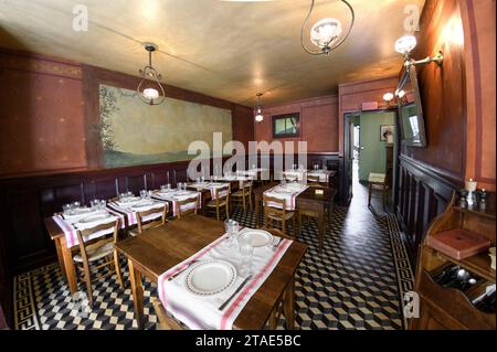 Frankreich, Val d'Oise, Auvers sur Oise, Auberge Ravoux Stockfoto