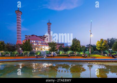 Albanien, Fier, die große Moschee von Fier Stockfoto
