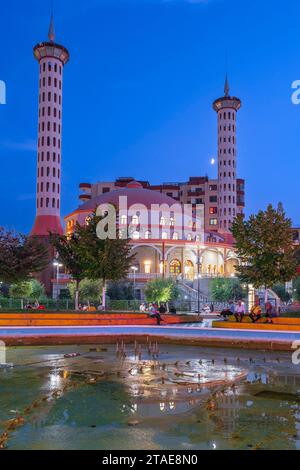 Albanien, Fier, die große Moschee von Fier Stockfoto