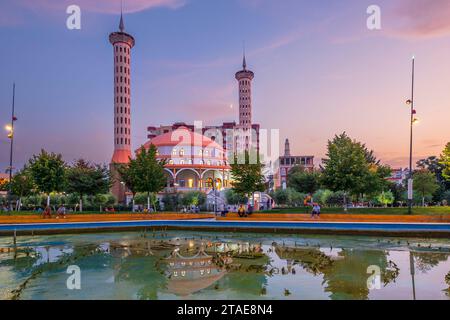 Albanien, Fier, die große Moschee von Fier Stockfoto