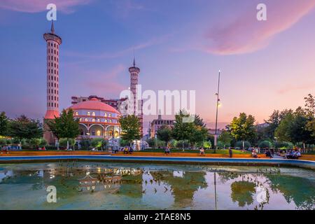 Albanien, Fier, die große Moschee von Fier Stockfoto