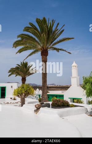 Casa Museo del Campesino (Hausmuseum des Bauern) entworfen von César Manrique auf Lanzarote, Kanarische Inseln Spanien Stockfoto