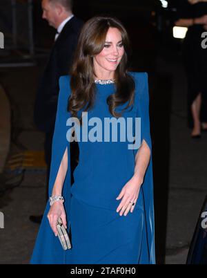 London, Großbritannien. November 30, 2023. Die Prinzessin von Wales kommt an der Royal Variety Performance, der Royal Albert Hall. Quelle: Doug Peters/EMPICS/Alamy Live News Stockfoto