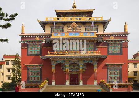 Nepal, Kathmandu-Tal, Bodhnath, Shechen Tengyi Dargyeling Gompa, tibetisch-buddhistisches Kloster, Stockfoto