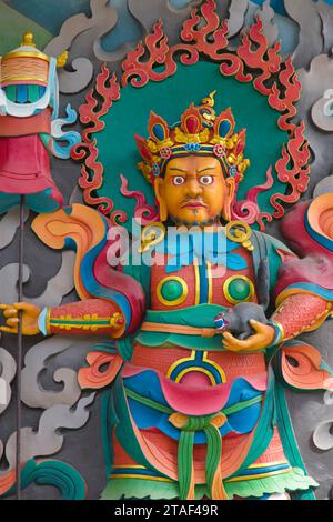 Nepal, Kathmandu-Tal, Bodhnath, Shechen Tengyi Dargyeling Gompa, tibetisch-buddhistisches Kloster, Stockfoto