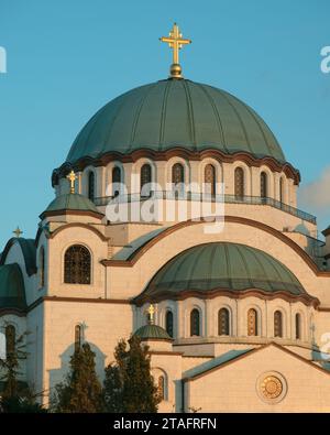 Der Tempel der Heiligen Sava in Belgrad, Serbien Stockfoto