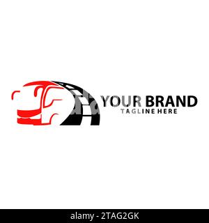 Design-Vektor für Busreisen Stock Vektor