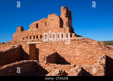 Mission von San Gregorio de Abo, Abo, Salinas Pueblo Missions National Monument, New Mexico Stockfoto