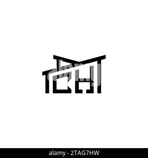 CH Initial Letter im Real Estate Logo Concept.eps CH Initial Letter im Real Estate Logo Concept Stock Vektor
