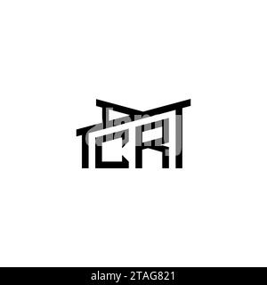 CR-Anfangsbuchstabe im Real Estate Logo-Konzept. Eps CR-Anfangsbuchstabe im Real Estate Logo-Konzept Stock Vektor
