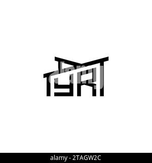JAHR Anfangsbuchstabe im Real Estate Logo Konzept.eps Jahr Anfangsbuchstabe im Real Estate Logo Konzept Stock Vektor