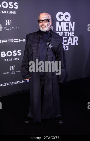 Berlin, Deutschland. November 2023 30. Sven Marquardt, Fotograf, nimmt an den 25. „GQ Men of the Year Awards“ Teil. Quelle: Christoph Soeder/dpa/Alamy Live News Stockfoto