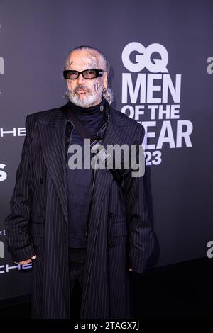 Berlin, Deutschland. November 2023 30. Sven Marquardt, Fotograf, nimmt an den 25. „GQ Men of the Year Awards“ Teil. Quelle: Christoph Soeder/dpa/Alamy Live News Stockfoto