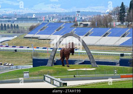 Red Bull Ring in Spielberg in der Steiermark Stockfoto