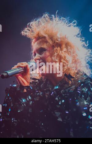 Alison Goldfrapp - Goldfrapp, V2010, Hylands Park, Chelmsford, Essex, Großbritannien - 22. August 2010 Stockfoto