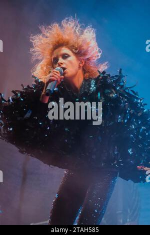 Alison Goldfrapp - Goldfrapp, V2010, Hylands Park, Chelmsford, Essex, Großbritannien - 22. August 2010 Stockfoto