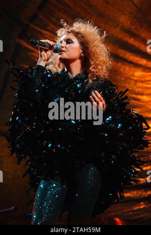 Alison Goldfrapp - Goldfrapp, V2010, Hylands Park, Chelmsford, Essex, Großbritannien - 22. August 2010 Stockfoto