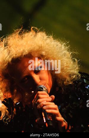 Alison Goldfrapp - Goldfrapp, V2010, Hylands Park, Chelmsford, Essex, Großbritannien - 22. August 2010 Stockfoto