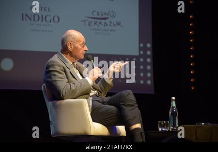 BORIS CYRULNIK nimmt an einer Konferenz in Cagnes sur Mer, Frankreich, Teil. Stockfoto