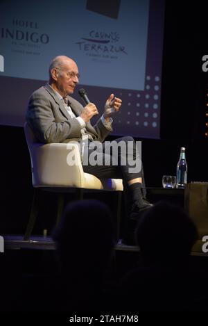 BORIS CYRULNIK nimmt an einer Konferenz in Cagnes sur Mer, Frankreich, Teil. Stockfoto