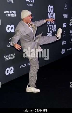 Kelvyn Colt bei der 25. Verleihung der GQ Men of the Year Awards 2023 im Tunnel. Berlin, 30.11.2023 *** Kelvyn Colt bei den 25th GQ Men of the Year Awards 2023 im Tunnel Berlin, 30 11 2023 Foto:XF.xKernx/xFuturexImagex gq 3197 Credit: Imago/Alamy Live News Stockfoto