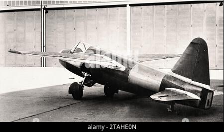 Flugzeug - Heinkel He 178 f Stockfoto