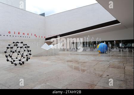 Lissabon (Lisboa), Pavilhao do Conha imento, Ciencia Viva. Parque das Nacoes, Portugal. Stockfoto