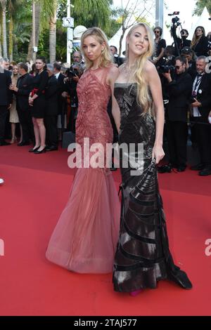 CANNES, FRANKREICH - 25. MAI: Maria Carolina de Bourbon,- Maria-Chiara de Bourbon nimmt an der Vorführung von „Elvis“ während des 75. Jährlichen filmfesti in Cannes Teil Stockfoto